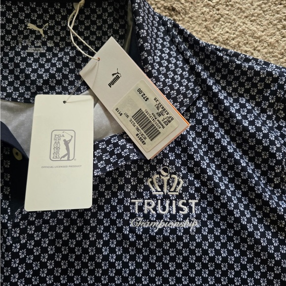 Puma Navy Truist Championship Micro Floral - Picture 1 of 3